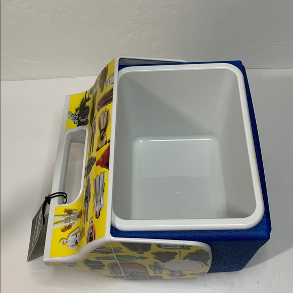 Star Wars 4 Qt Insulated Playmate Cooler Mini Toy Box Action Figures NWT - Picture 7 of 14